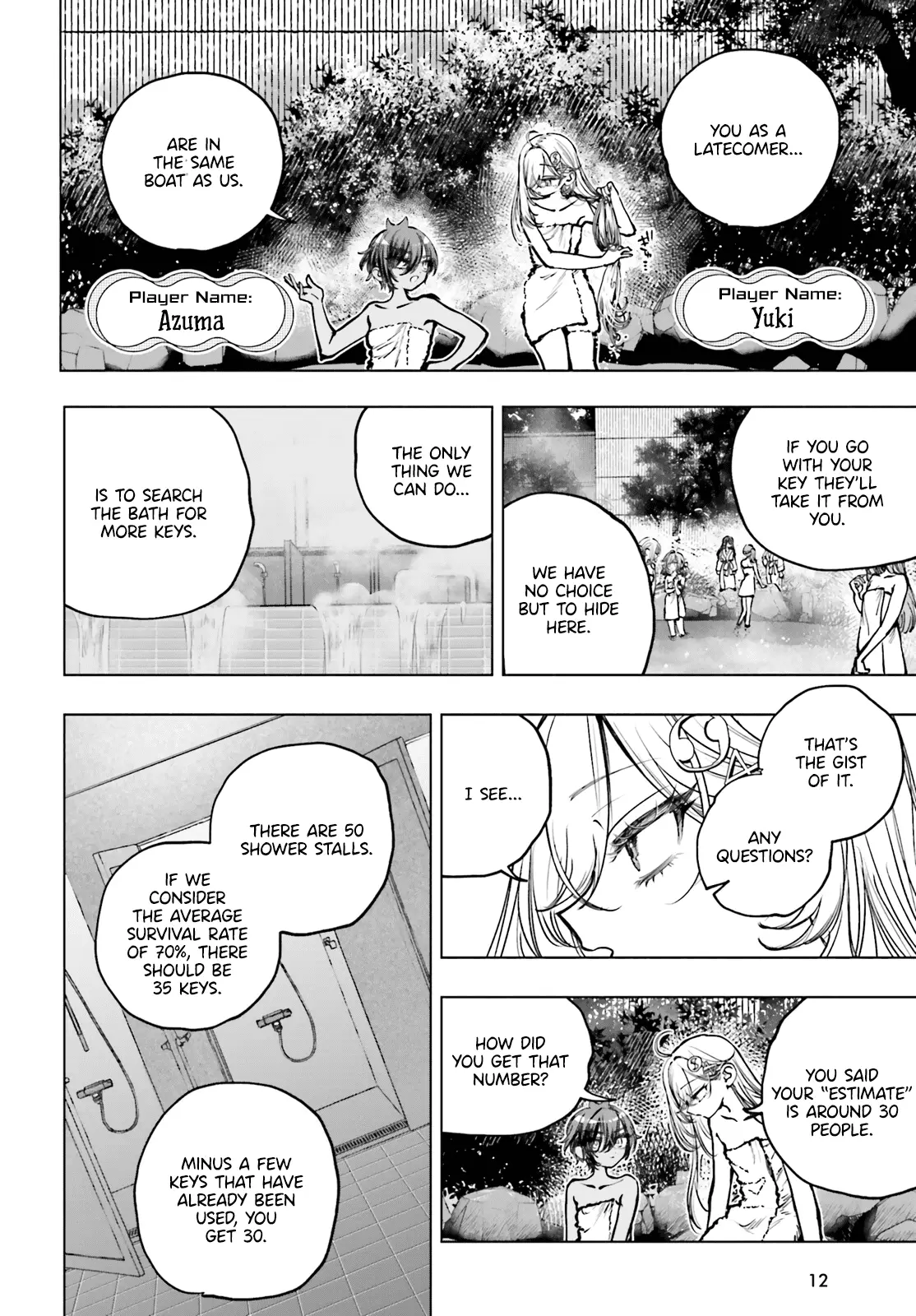 Read The Phantom Girl in Games of Death Manga Online