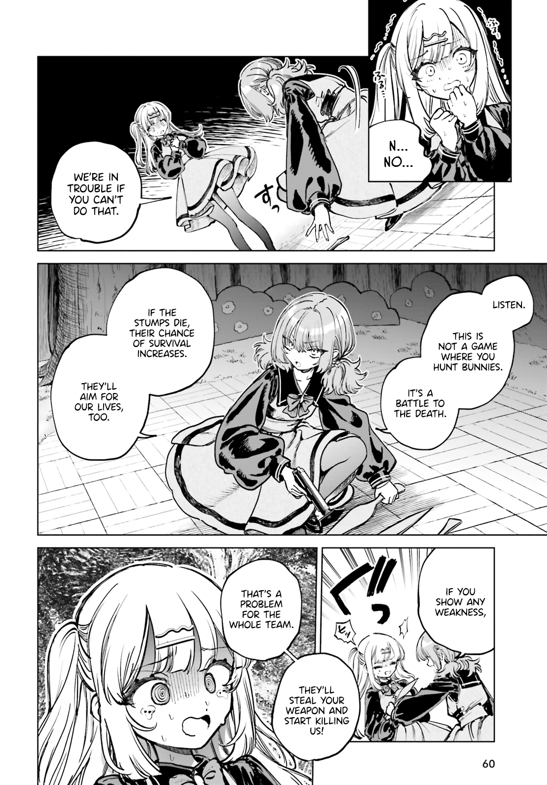 Read The Phantom Girl in Games of Death Manga Online