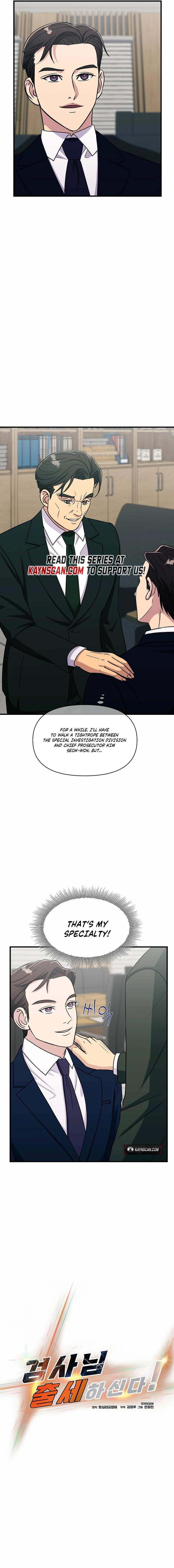Read The Prosecutor Is Getting Ahead! Manga Online