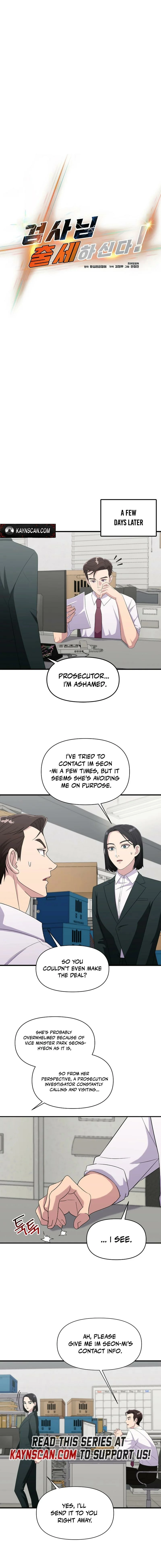 Read The Prosecutor Is Getting Ahead! Manga Online