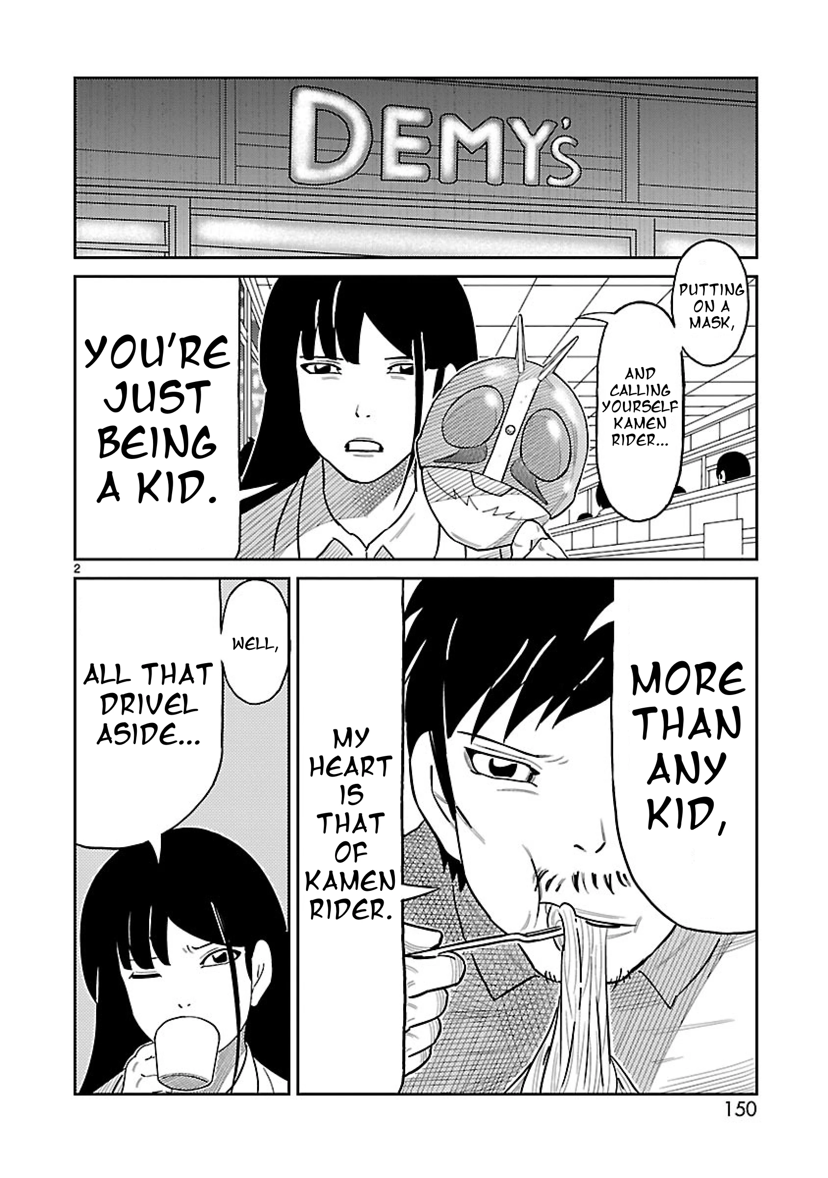 Read Tojima Wants to Be a Kamen Rider Manga Online