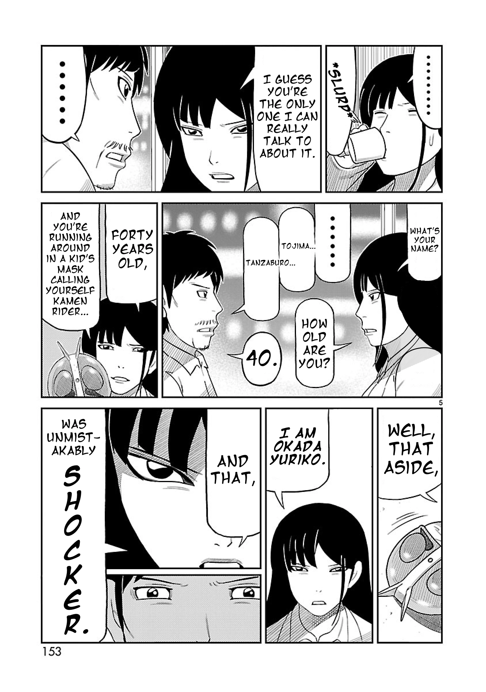 Read Tojima Wants to Be a Kamen Rider Manga Online