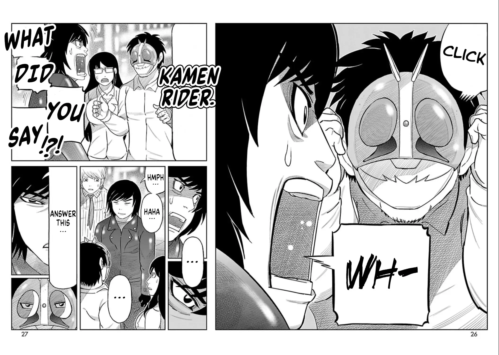 Read Tojima Wants to Be a Kamen Rider Manga Online