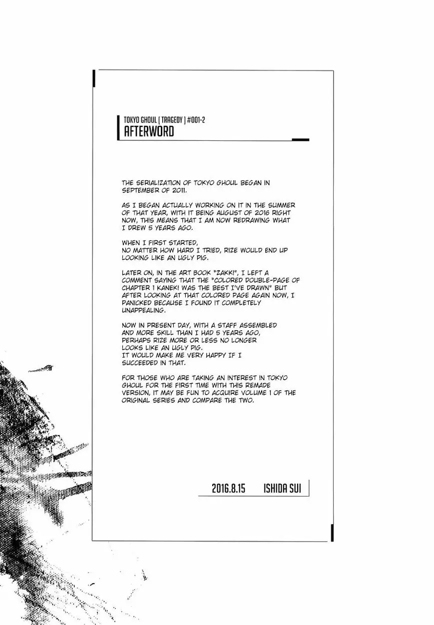 Read Tokyo Ghoul Manga Online