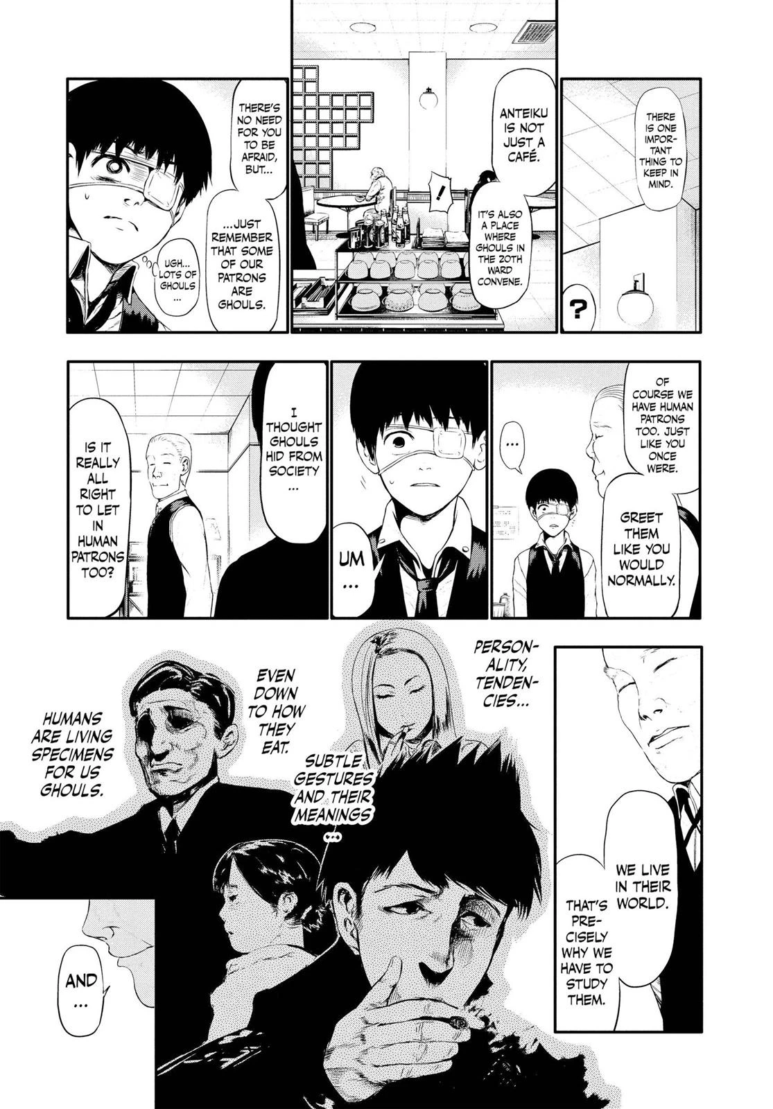 Read Tokyo Ghoul Manga Online