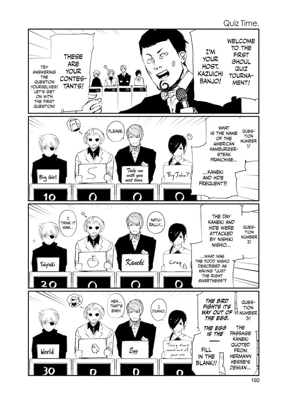 Read Tokyo Ghoul Manga Online