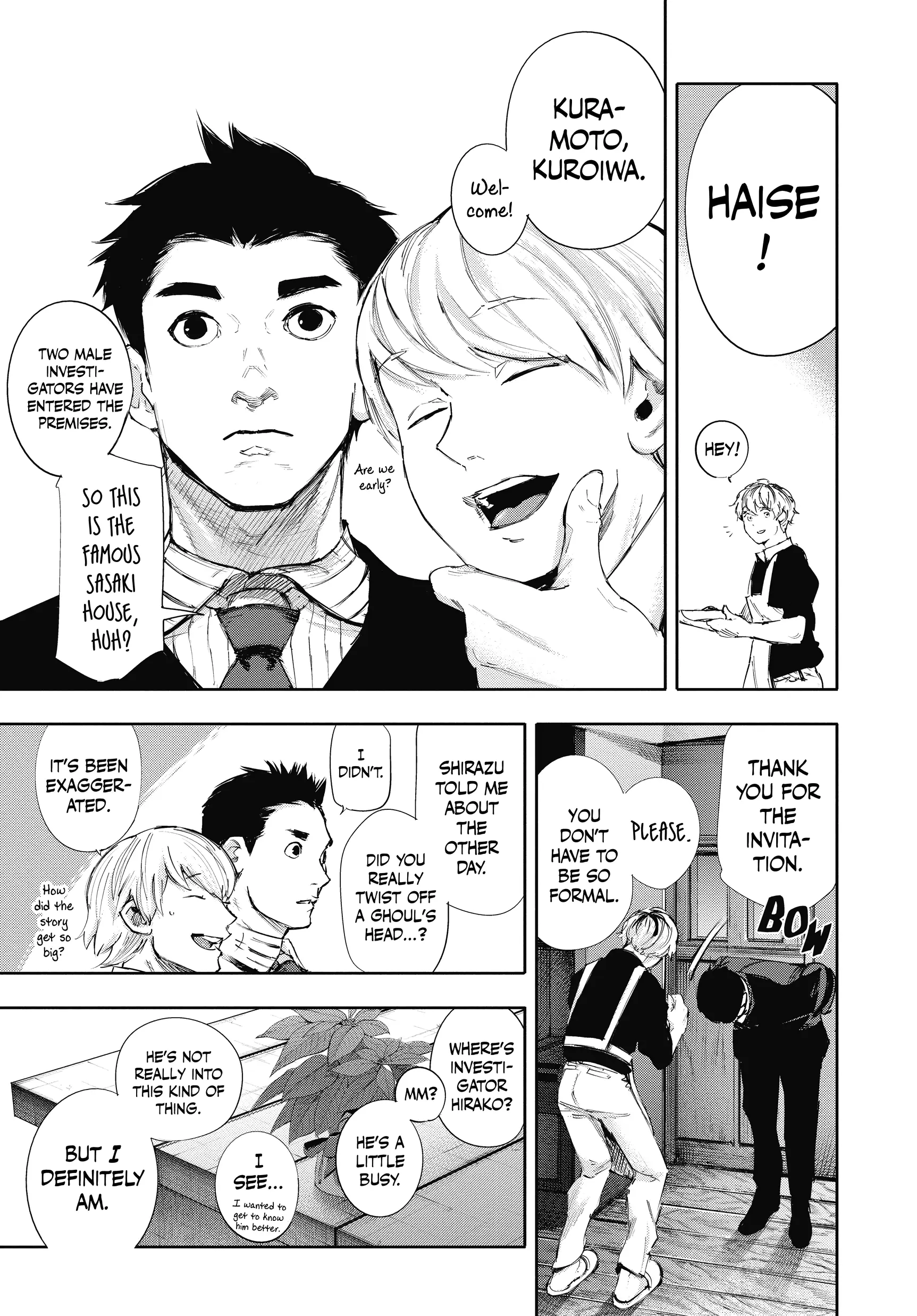 Read Tokyo Ghoul Manga Online