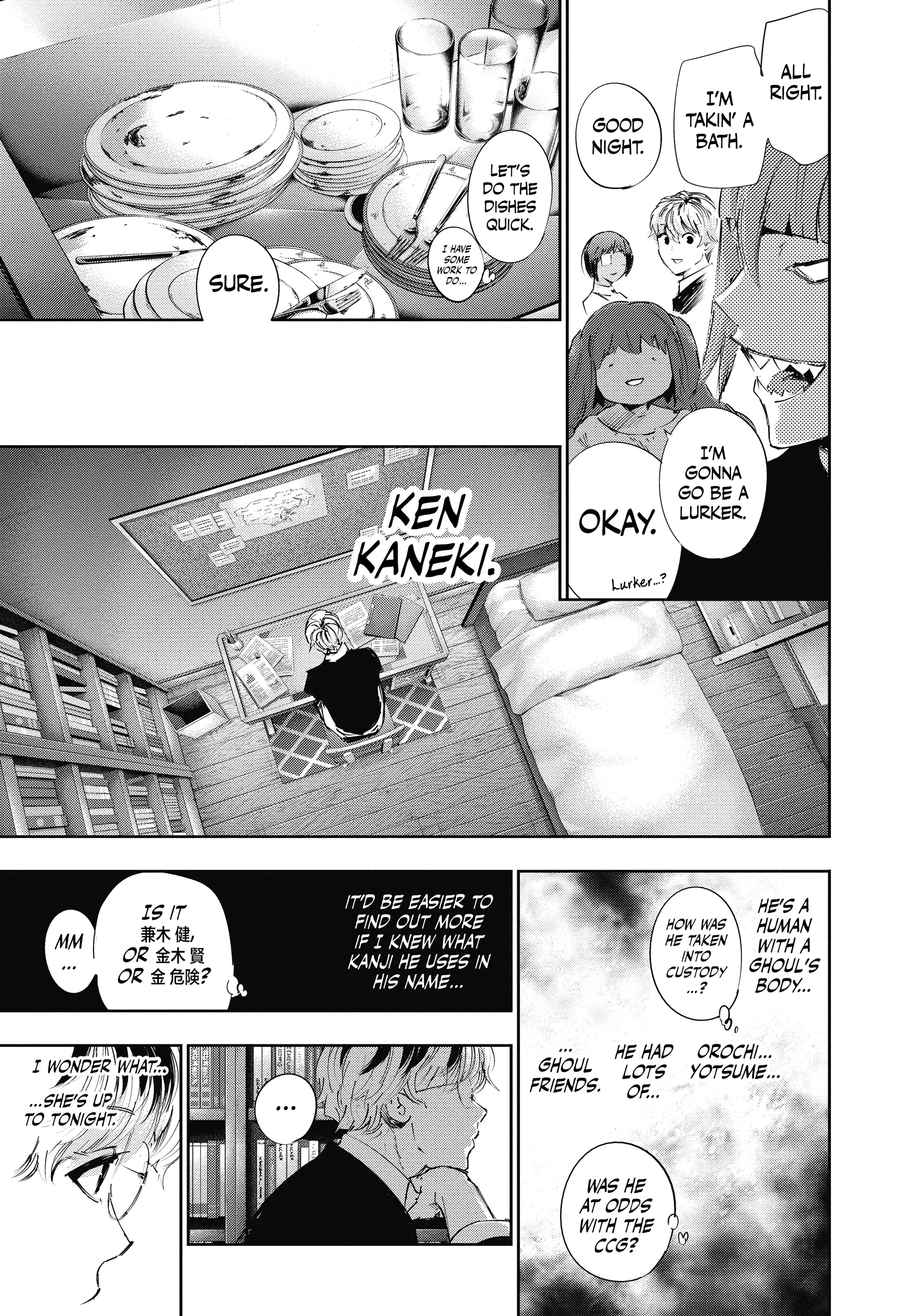 Read Tokyo Ghoul Manga Online