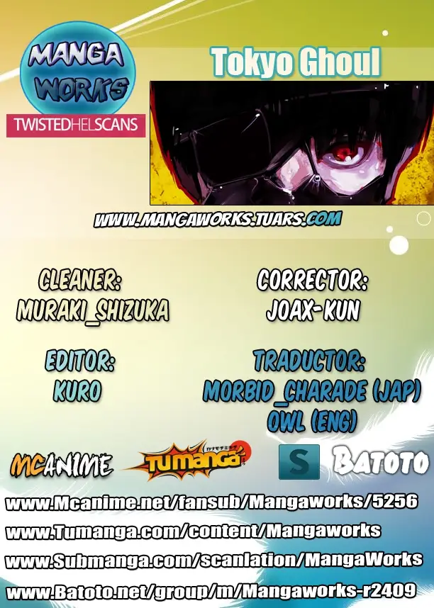 Read Tokyo Ghoul Manga Online