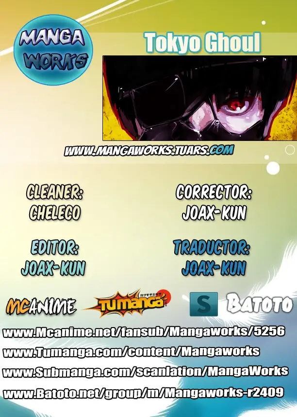 Read Tokyo Ghoul Manga Online