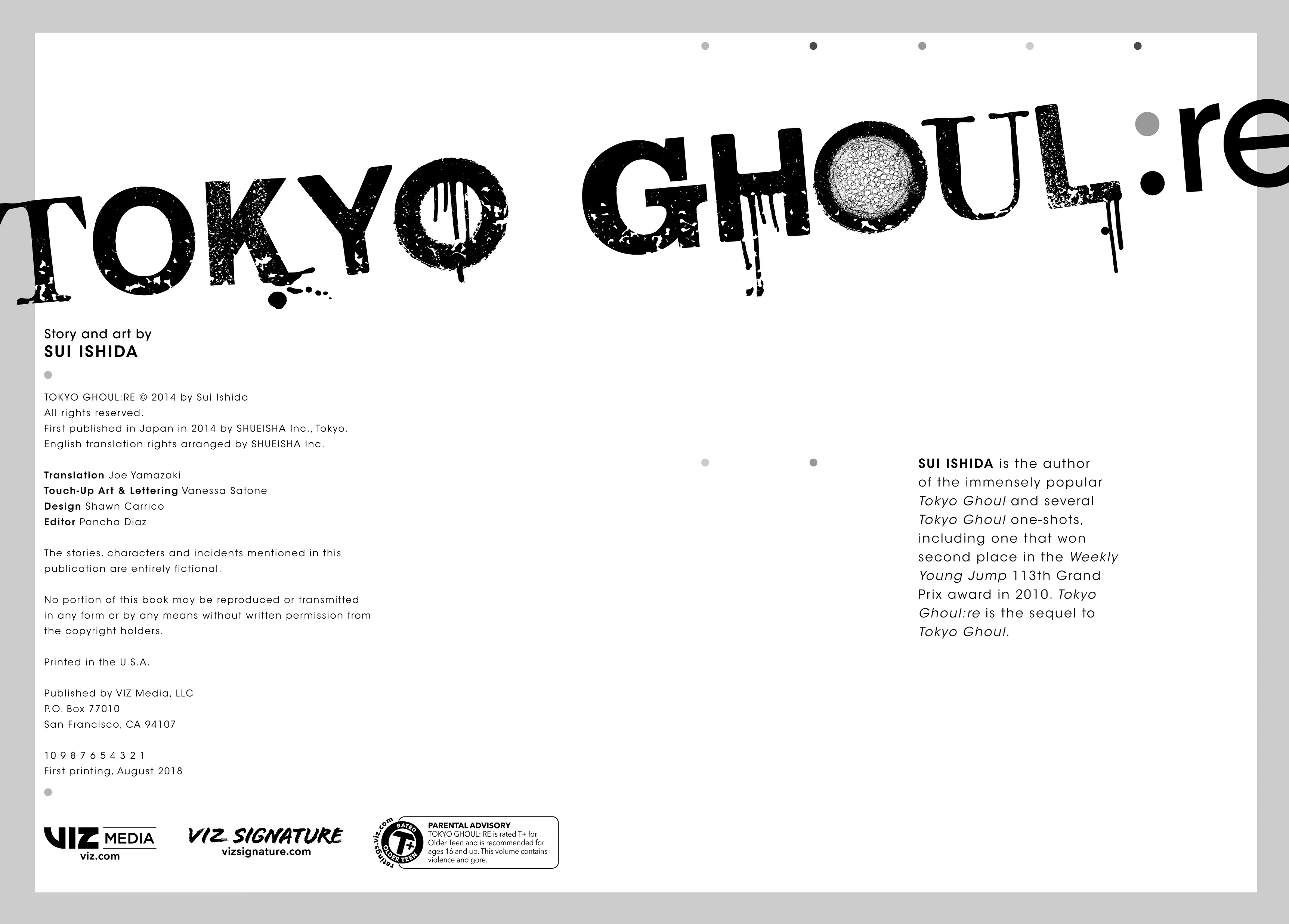 Read Tokyo Ghoul Manga Online