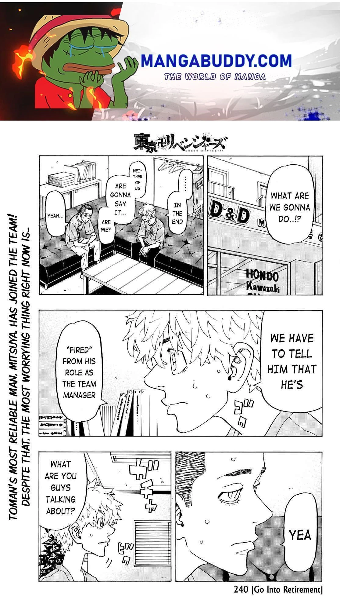 Read Tokyo Revengers Manga Online