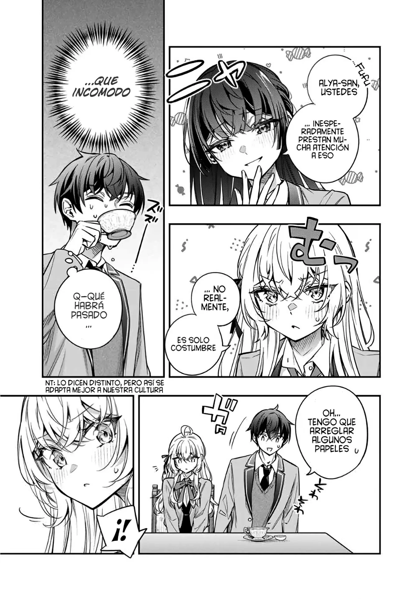 Read Alya Sometimes Hides Her Feelings in Russian ES Manga Online