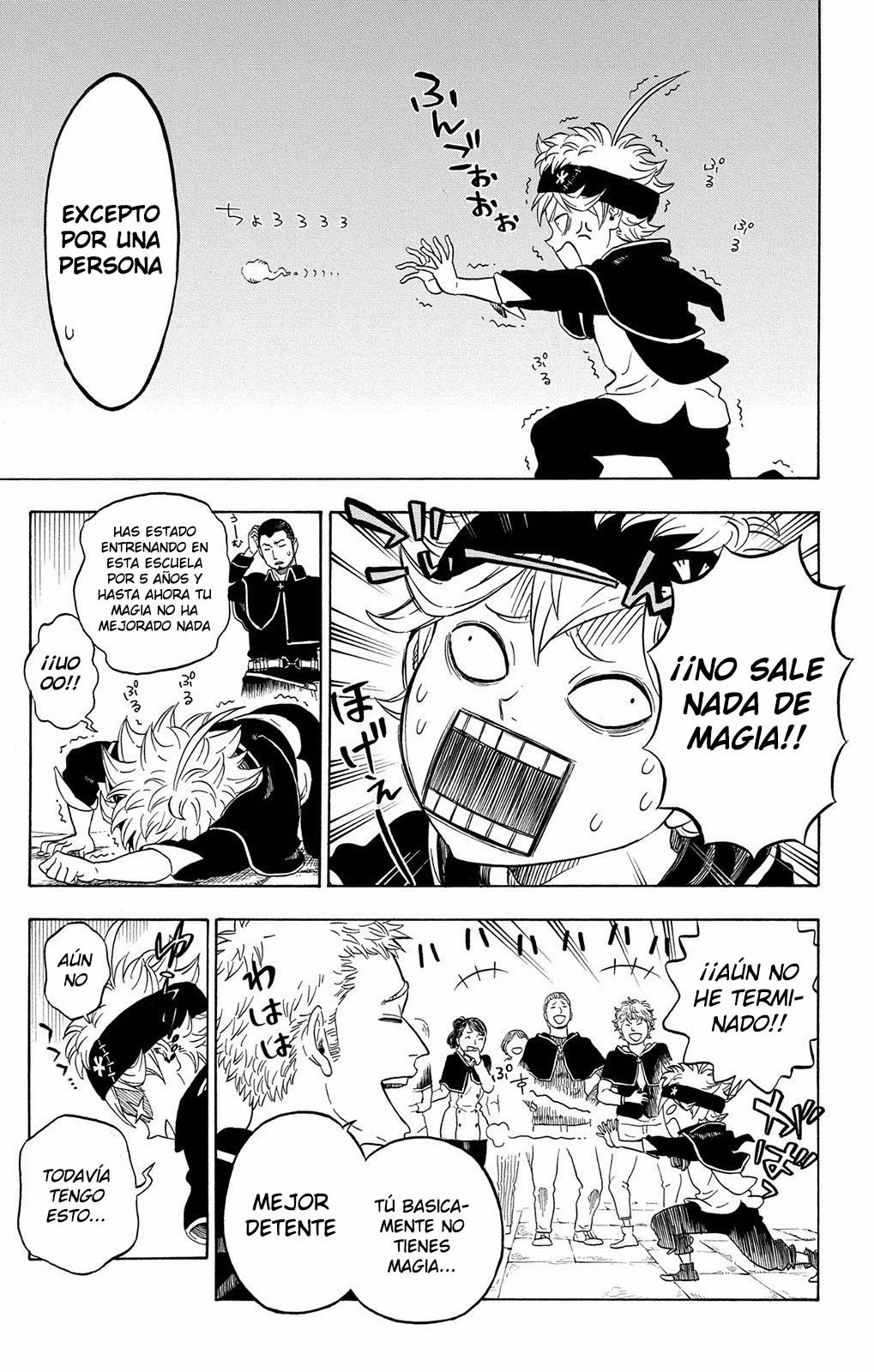 Read Black Clover ES Manga Online
