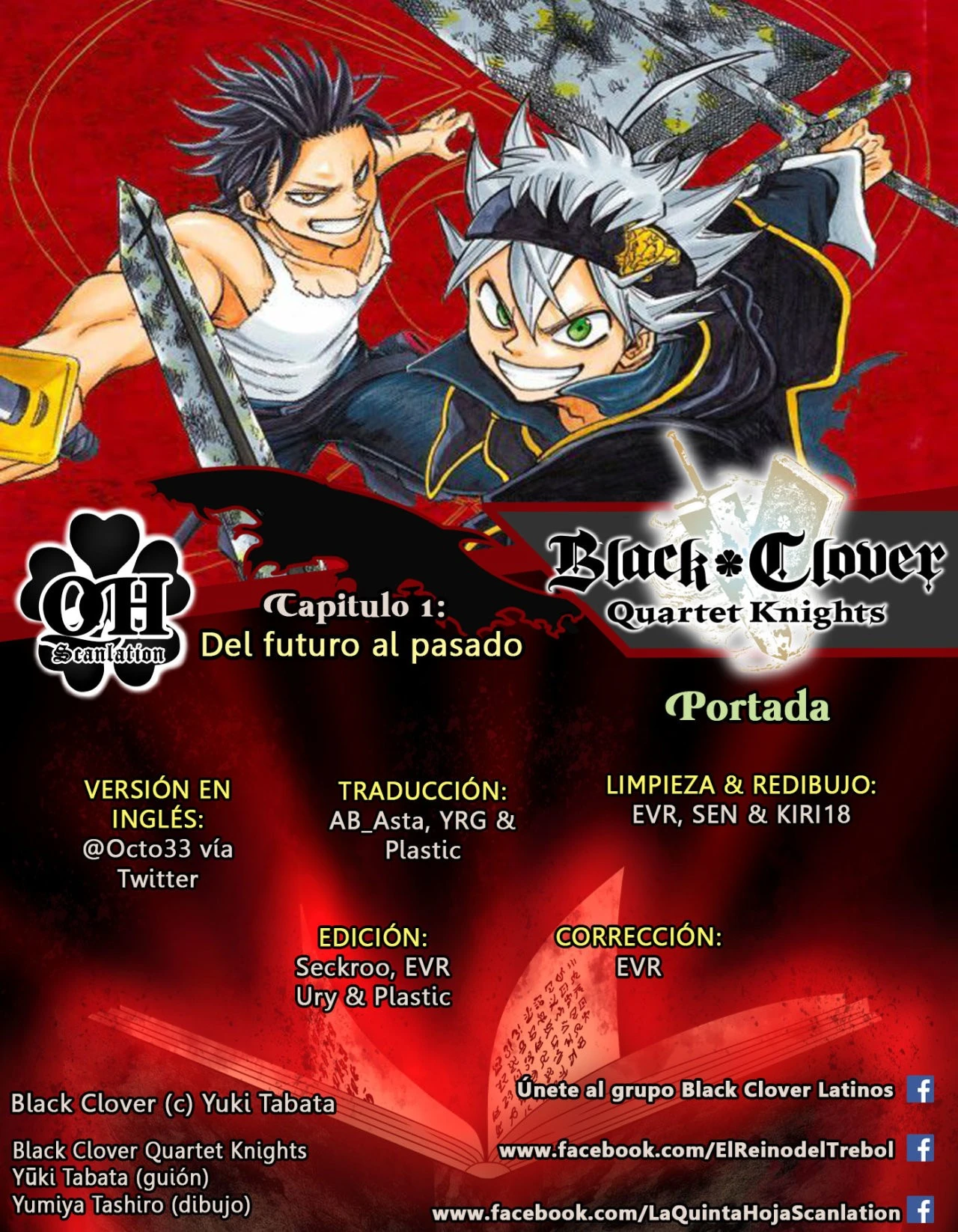 Read Black Clover Quartet Knights ES Manga Online