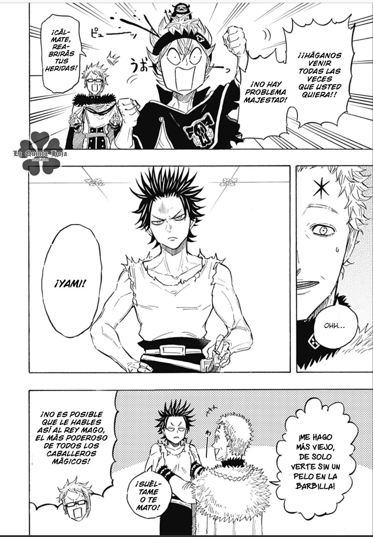 Read Black Clover Quartet Knights ES Manga Online