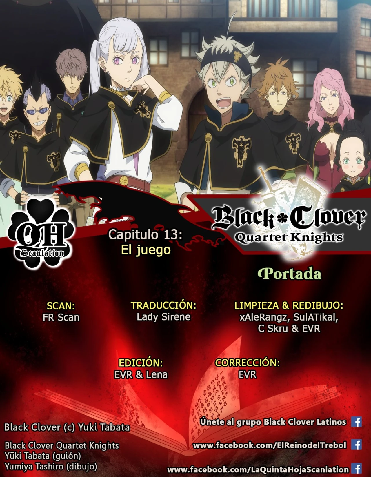 Read Black Clover Quartet Knights ES Manga Online