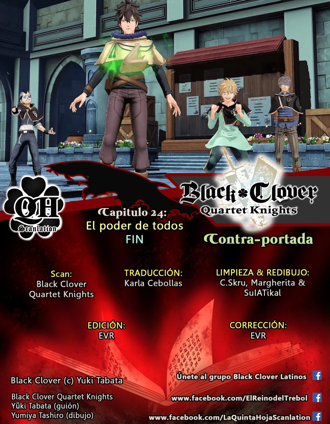 Read Black Clover Quartet Knights ES Manga Online