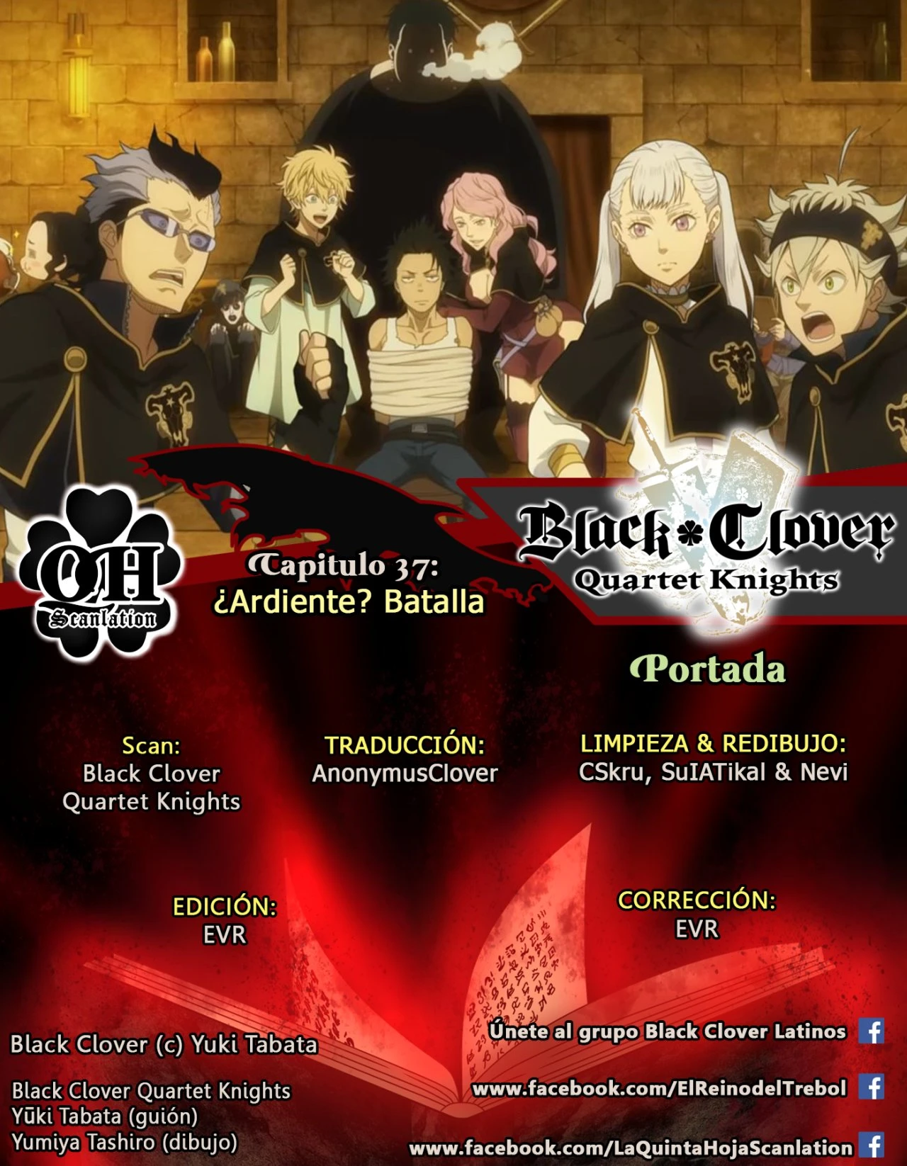 Read Black Clover Quartet Knights ES Manga Online