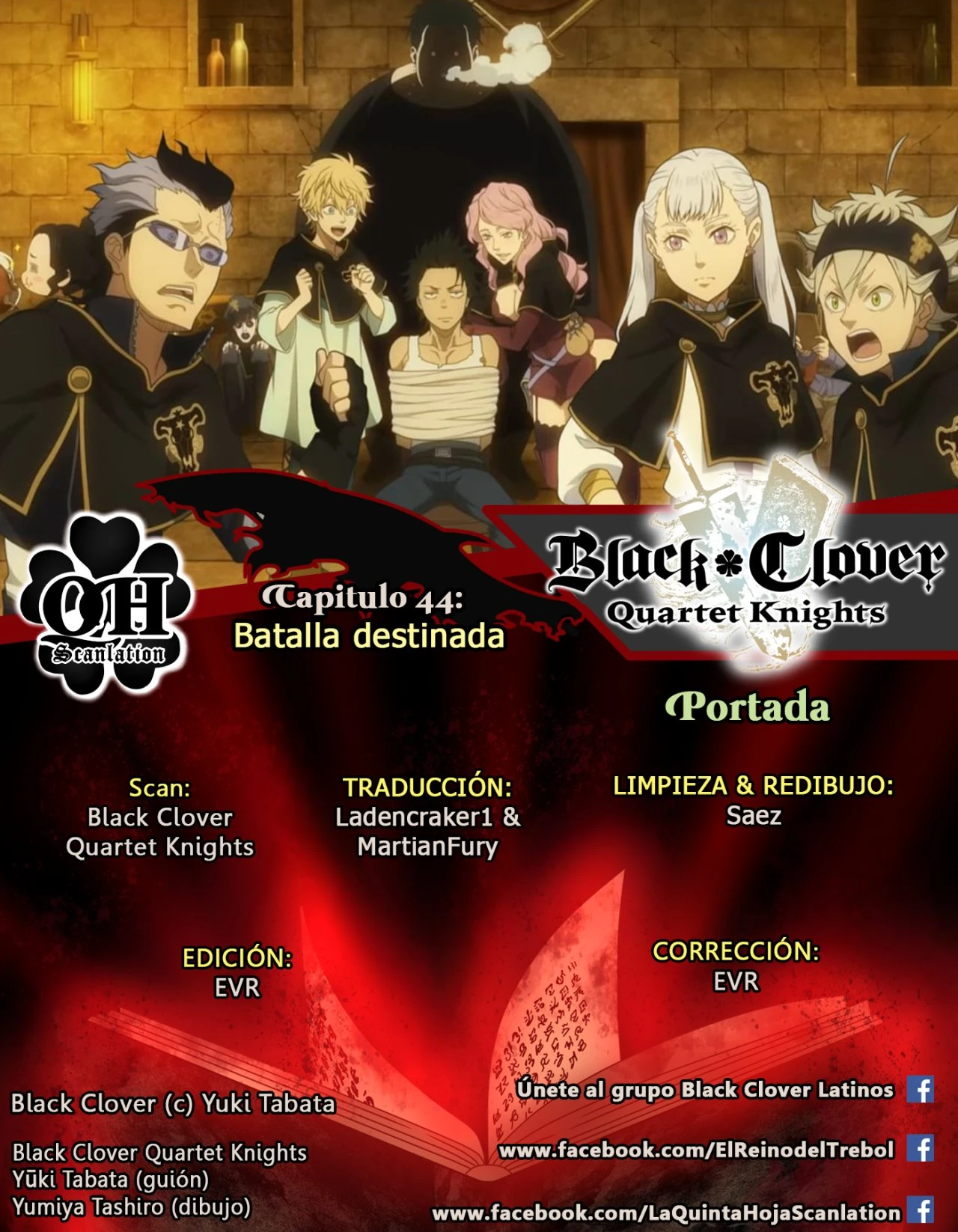 Read Black Clover Quartet Knights ES Manga Online