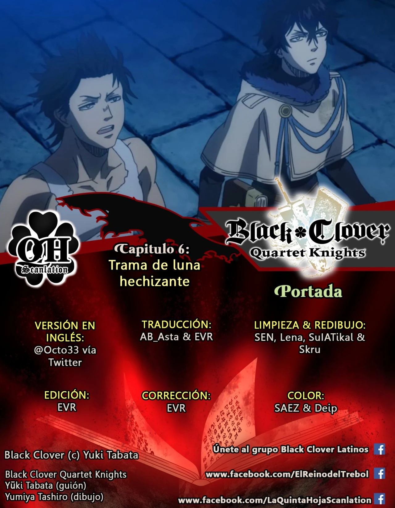 Read Black Clover Quartet Knights ES Manga Online