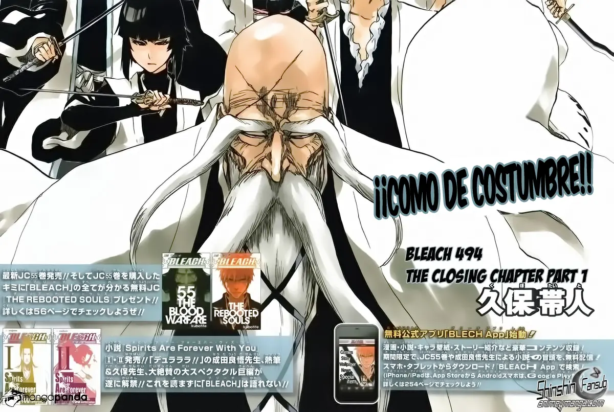 Read Bleach ES Manga Online