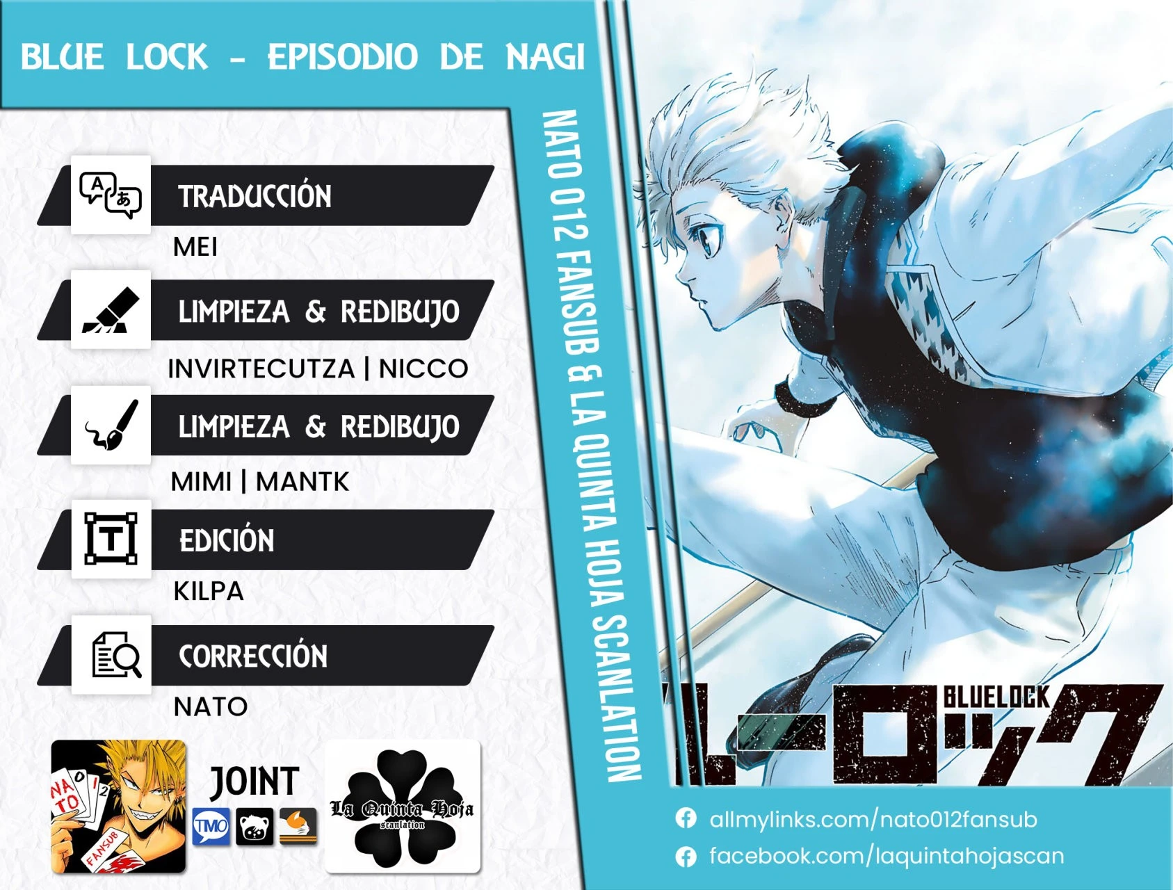 Read Blue Lock Episodio de Nagi ES Manga Online
