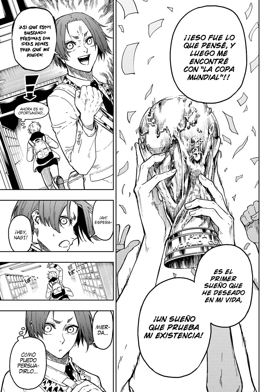 Read Blue Lock Episodio de Nagi ES Manga Online