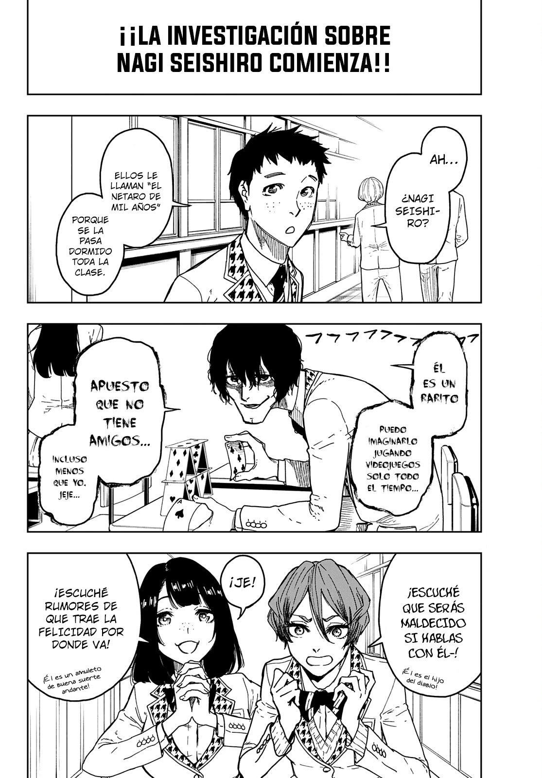 Read Blue Lock Episodio de Nagi ES Manga Online