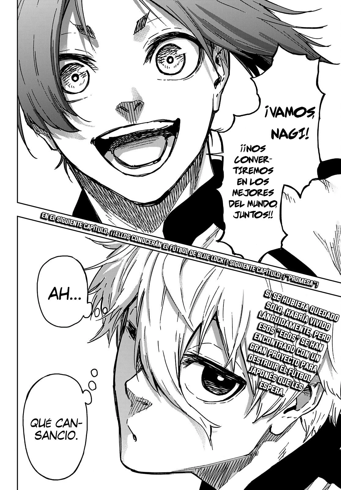 Read Blue Lock Episodio de Nagi ES Manga Online