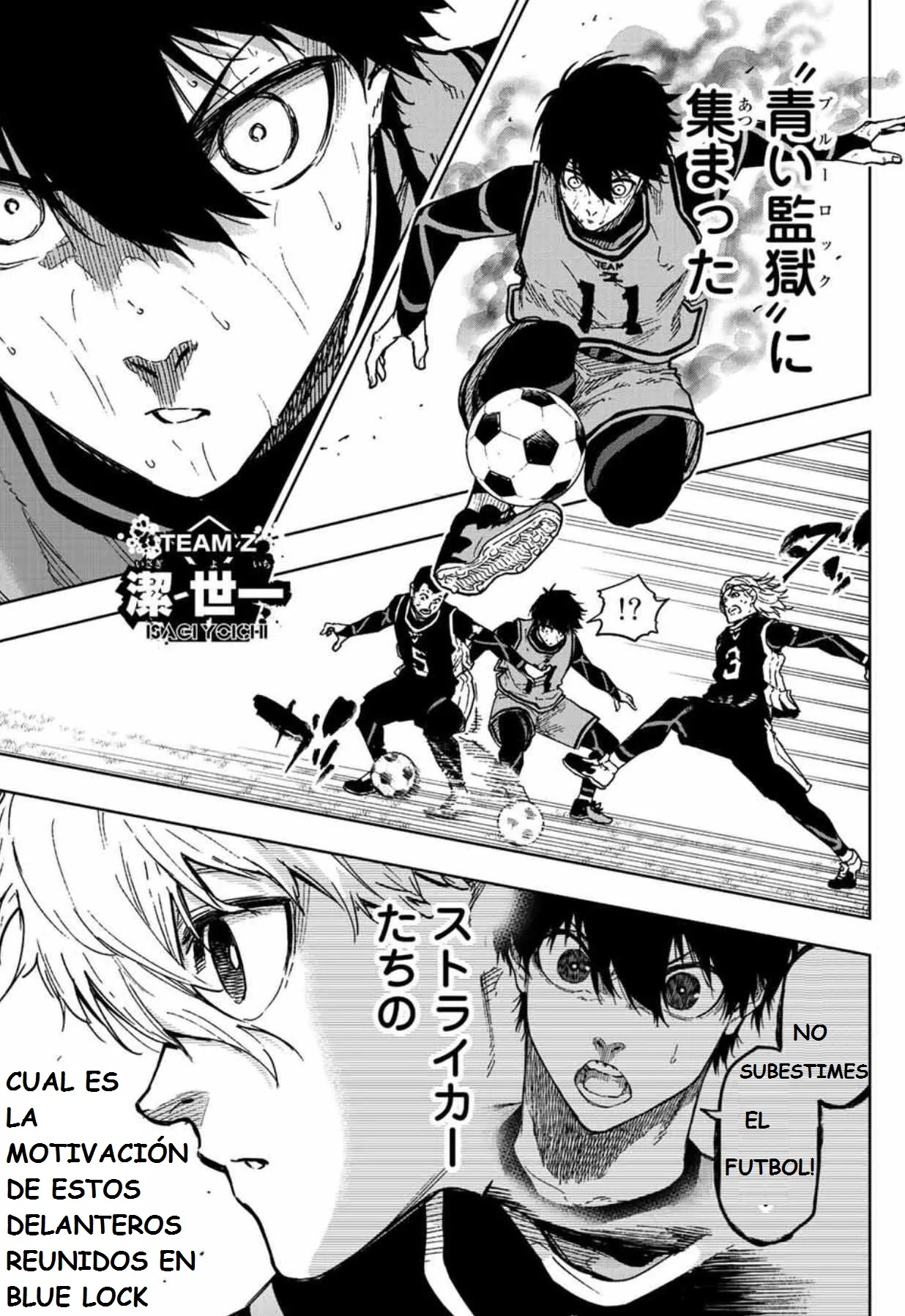Read Blue Lock Episodio de Nagi ES Manga Online