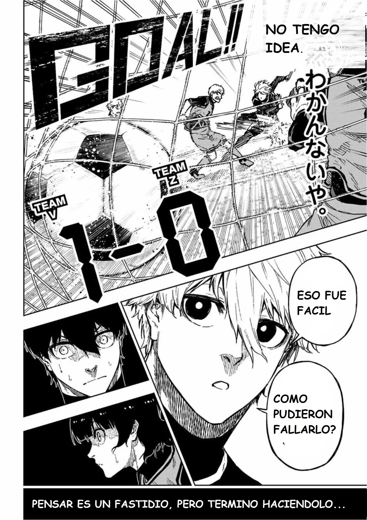 Read Blue Lock Episodio de Nagi ES Manga Online