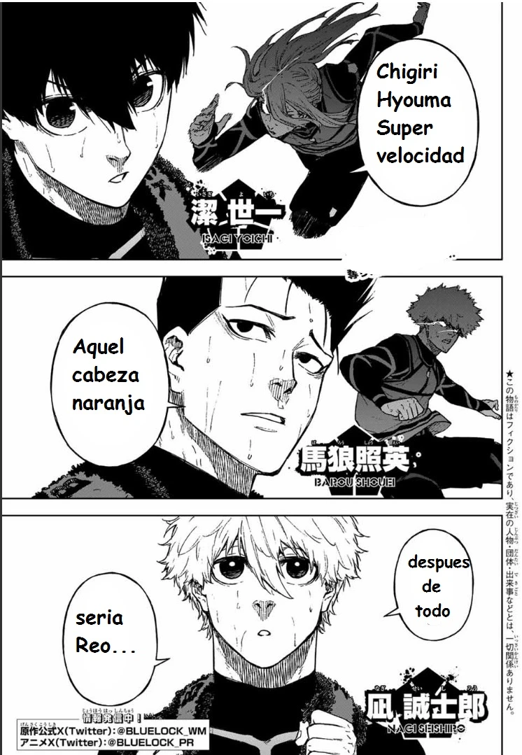 Read Blue Lock Episodio de Nagi ES Manga Online