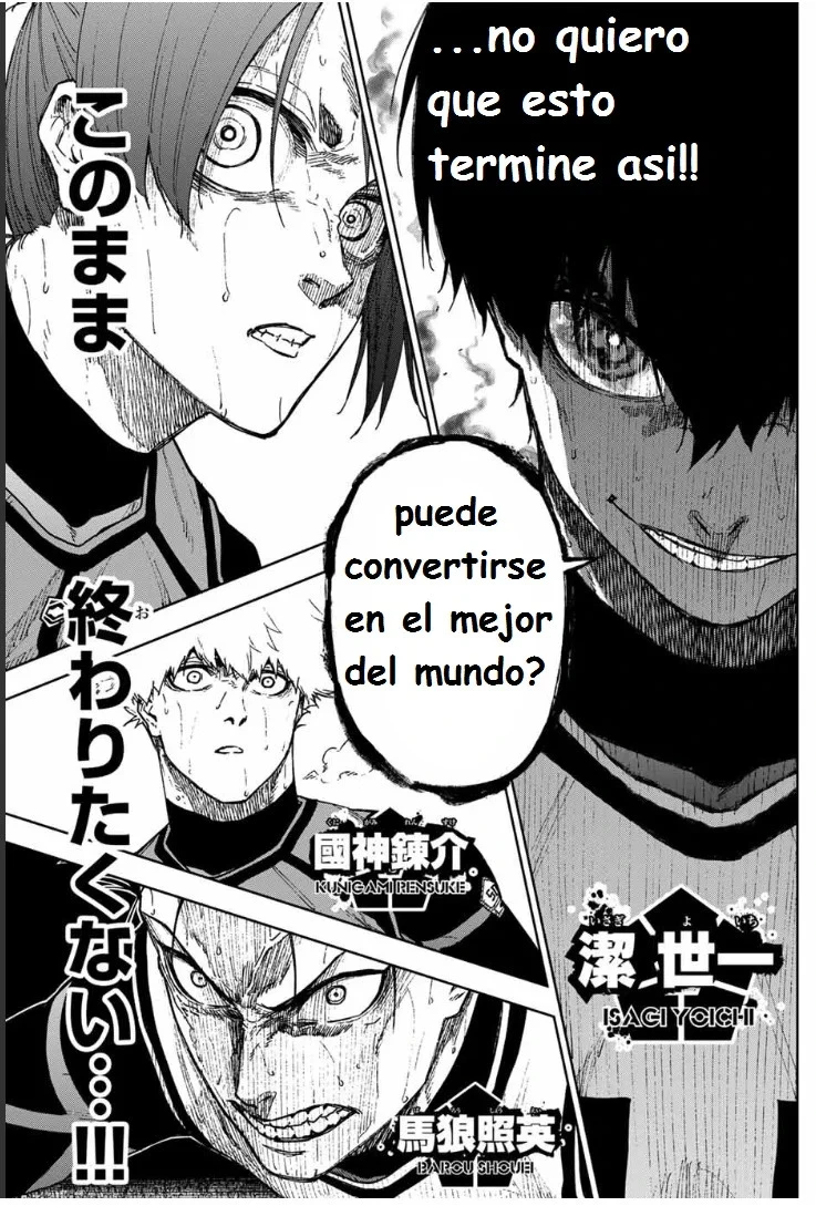Read Blue Lock Episodio de Nagi ES Manga Online