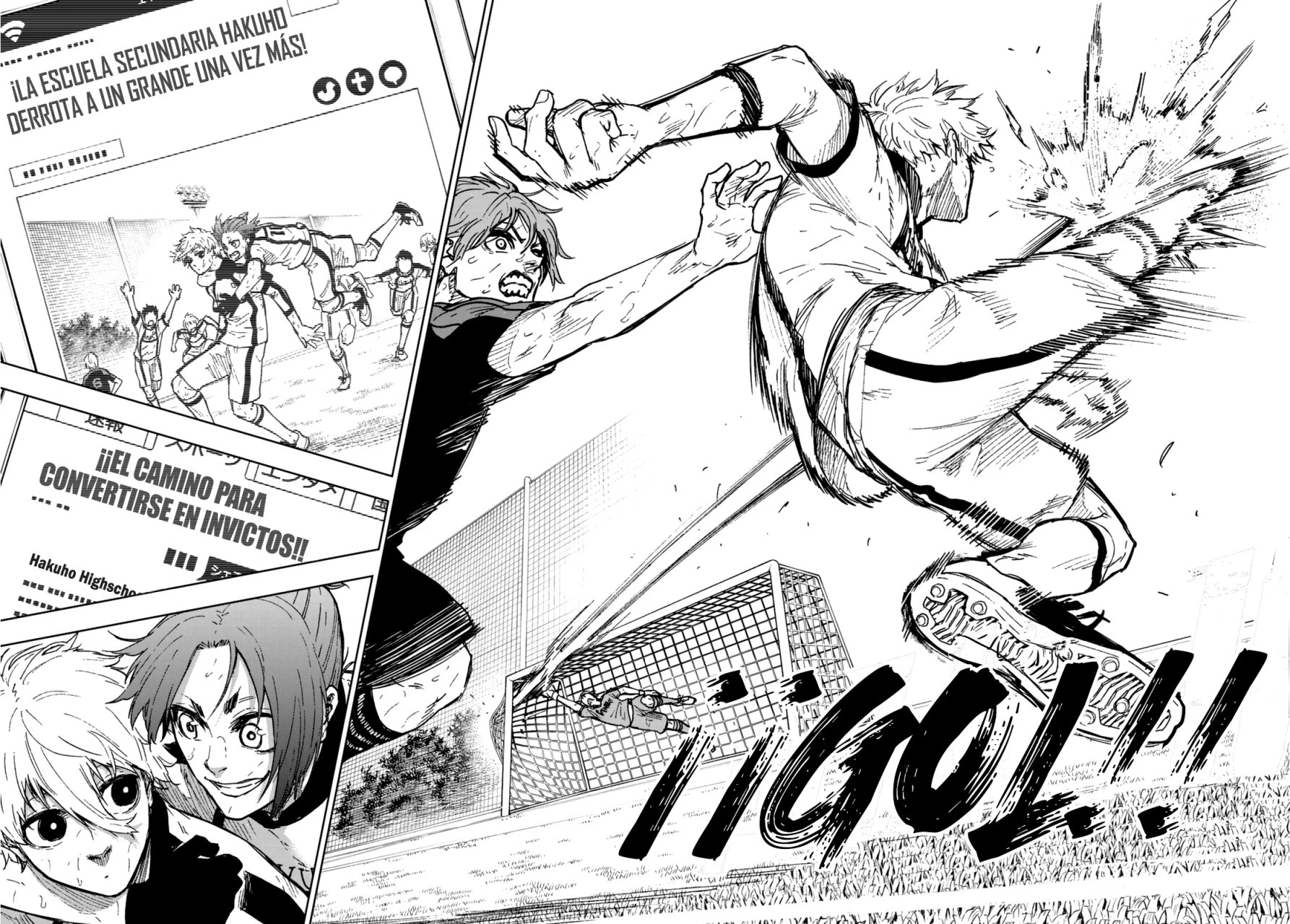 Read Blue Lock Episodio de Nagi ES Manga Online