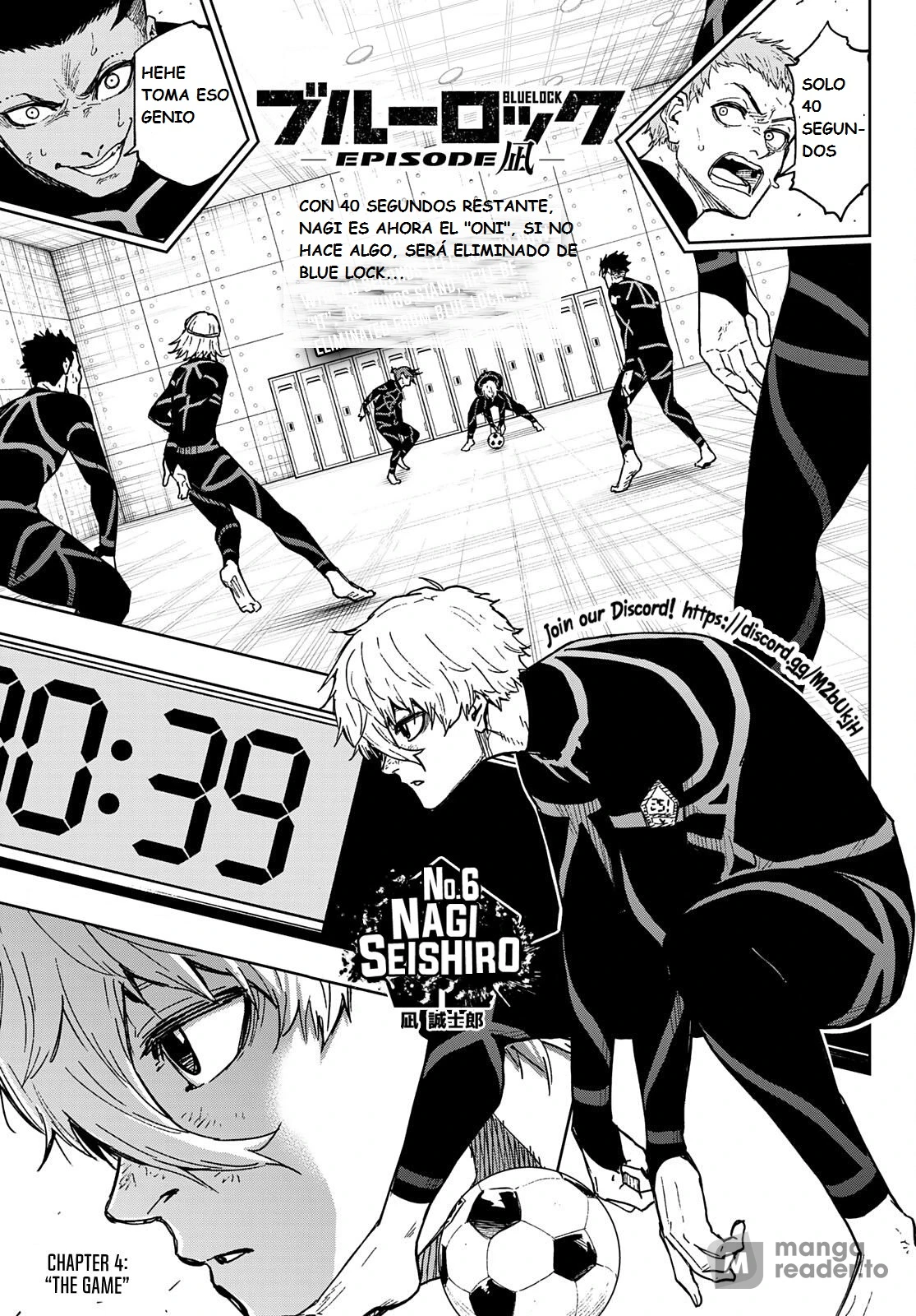 Read Blue Lock Episodio de Nagi ES Manga Online