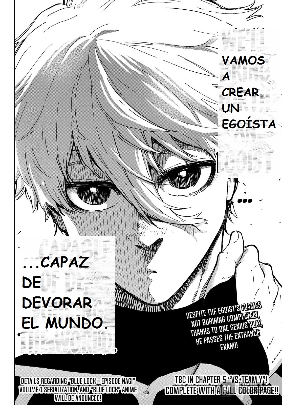 Read Blue Lock Episodio de Nagi ES Manga Online