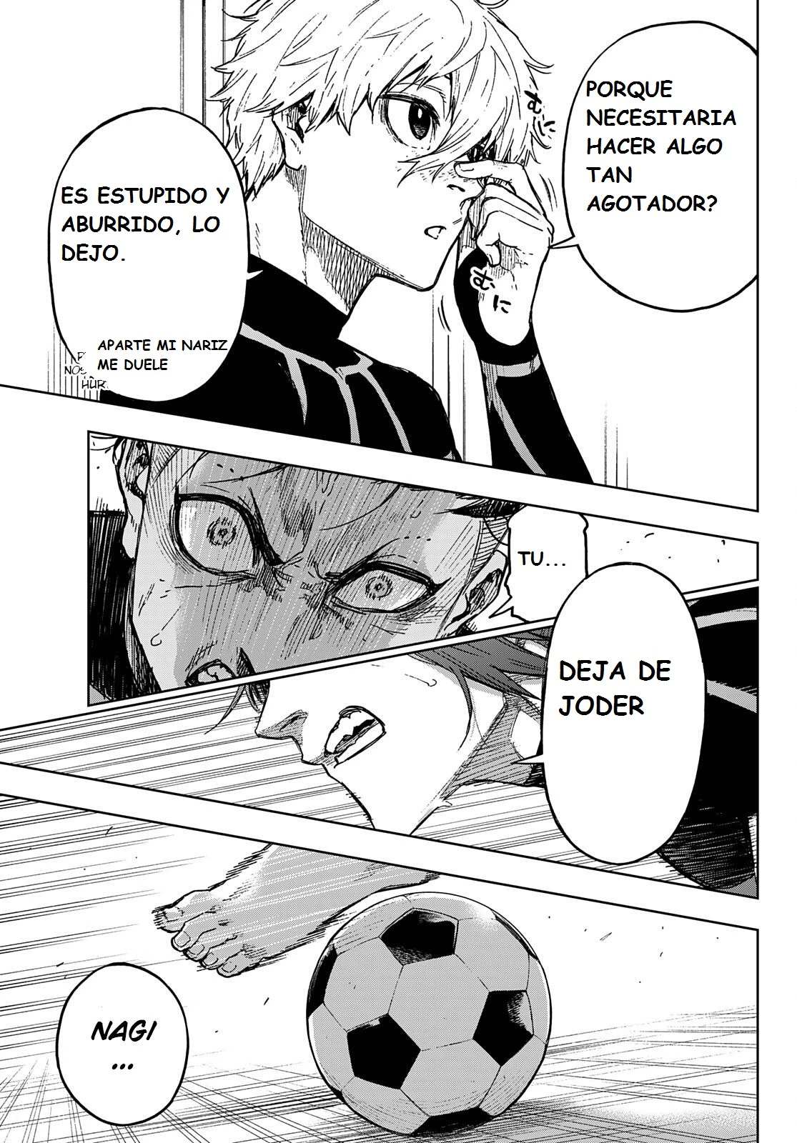 Read Blue Lock Episodio de Nagi ES Manga Online