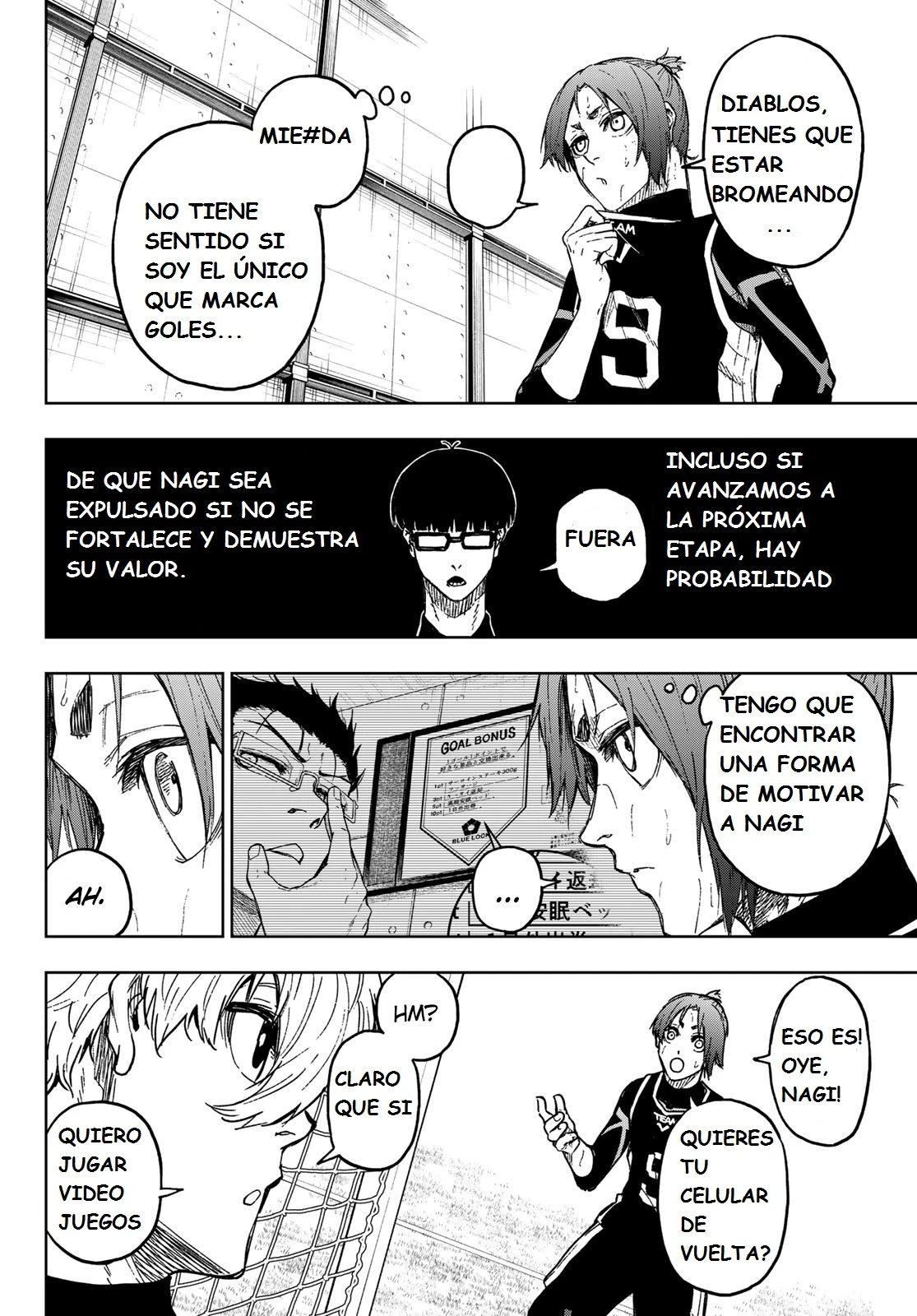 Read Blue Lock Episodio de Nagi ES Manga Online