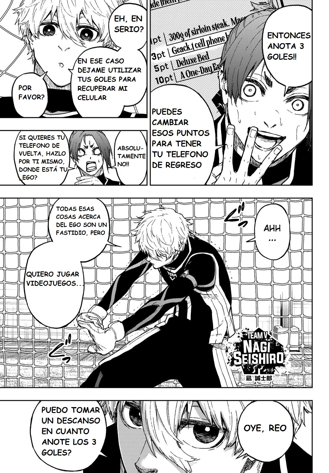 Read Blue Lock Episodio de Nagi ES Manga Online