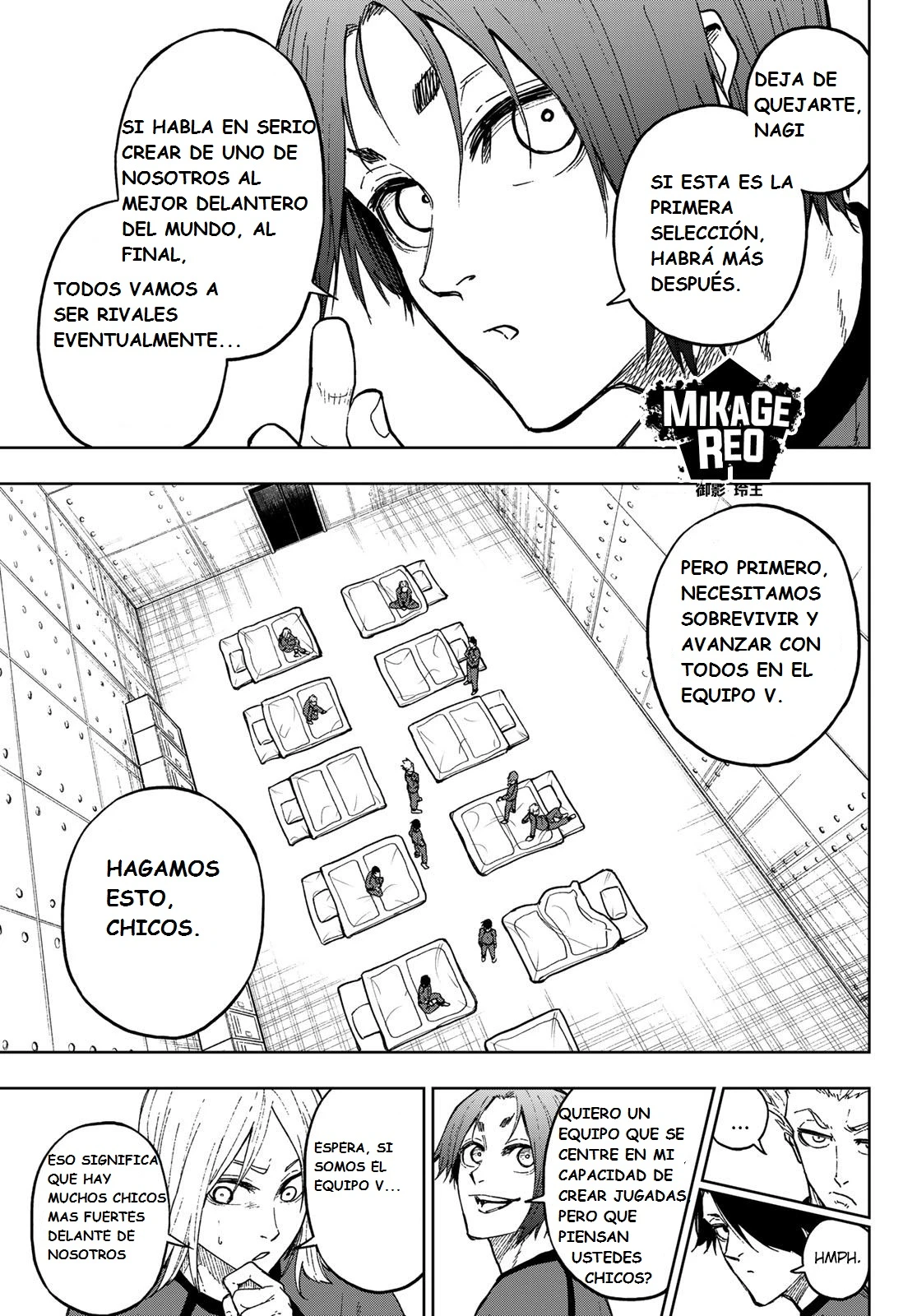Read Blue Lock Episodio de Nagi ES Manga Online