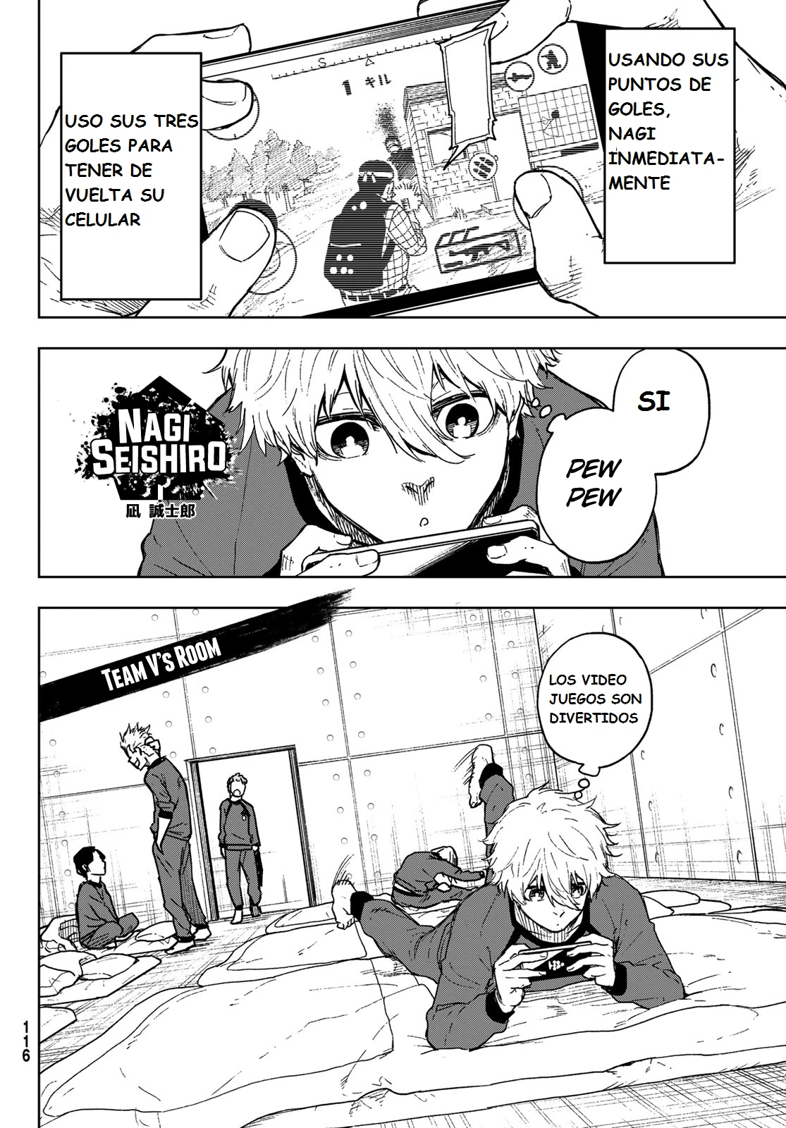 Read Blue Lock Episodio de Nagi ES Manga Online
