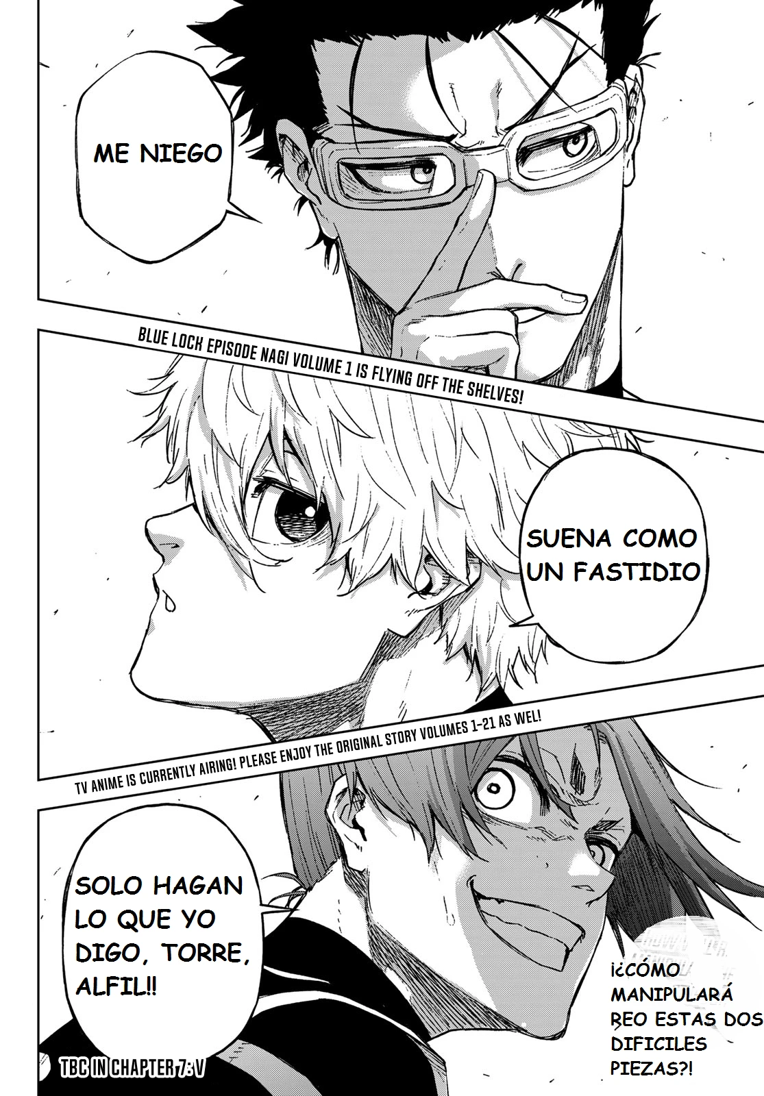 Read Blue Lock Episodio de Nagi ES Manga Online