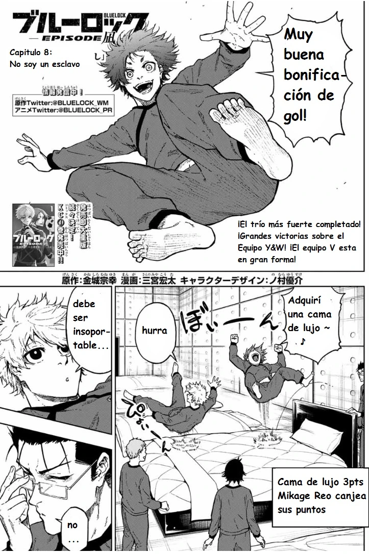 Read Blue Lock Episodio de Nagi ES Manga Online
