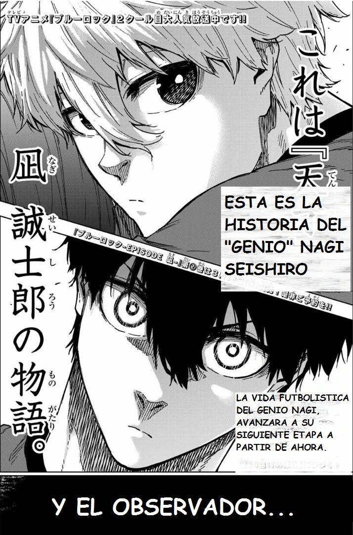 Read Blue Lock Episodio de Nagi ES Manga Online
