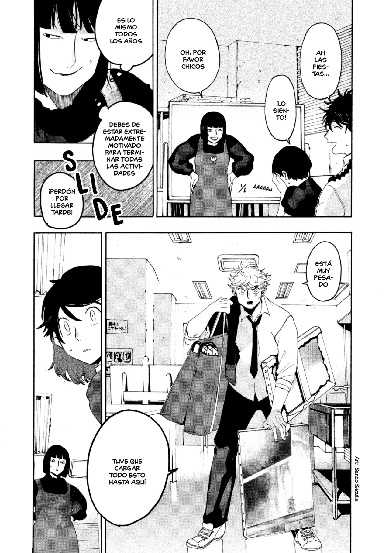 Read Blue Period ES Manga Online