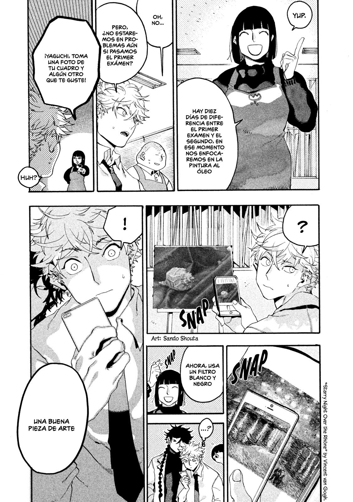 Read Blue Period ES Manga Online