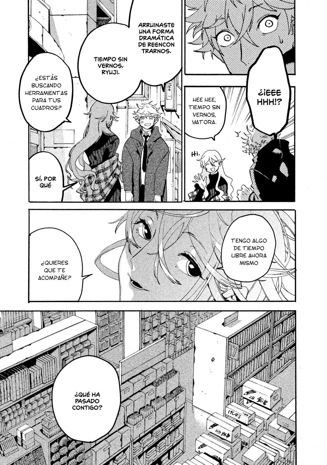 Read Blue Period ES Manga Online