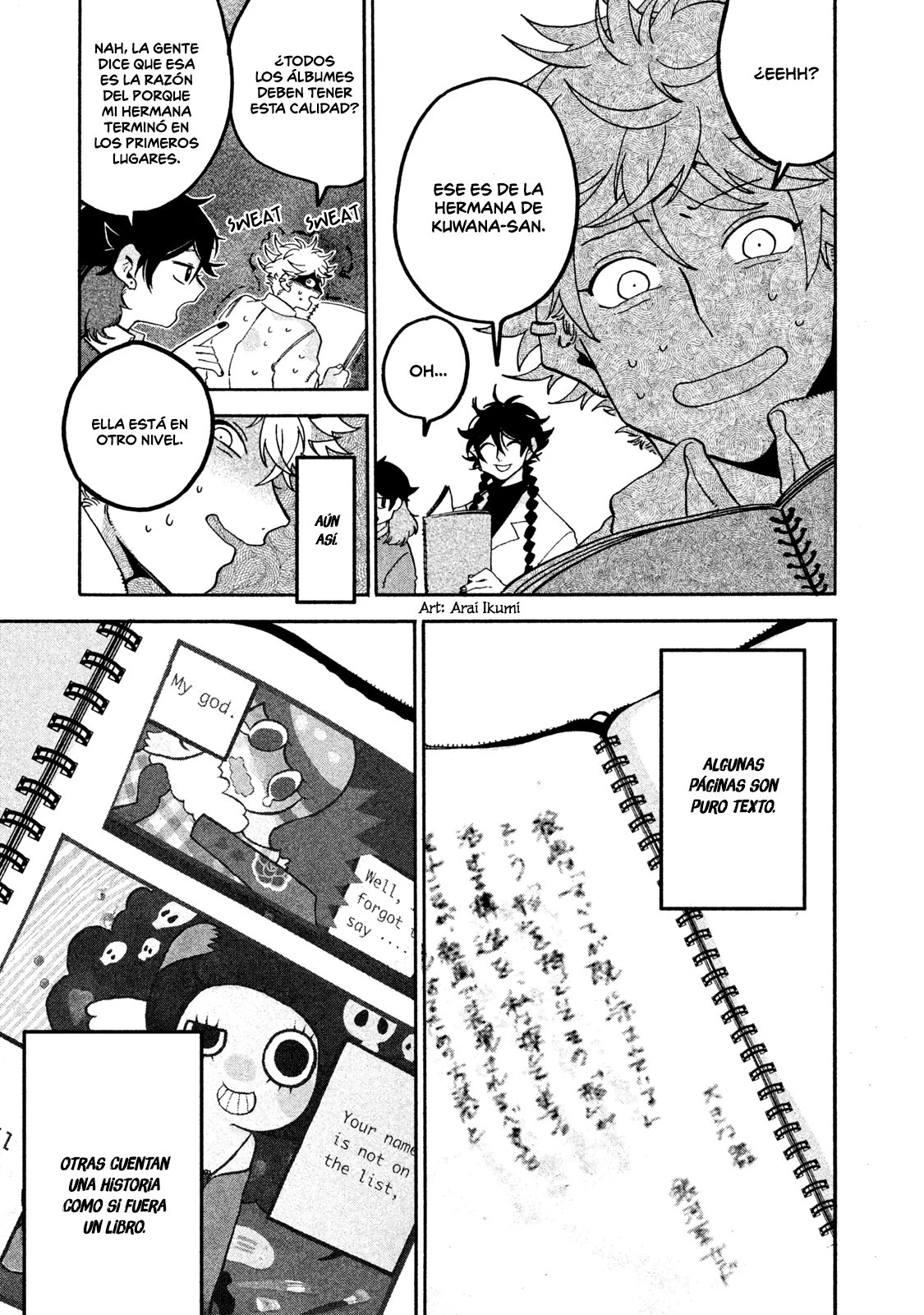 Read Blue Period ES Manga Online
