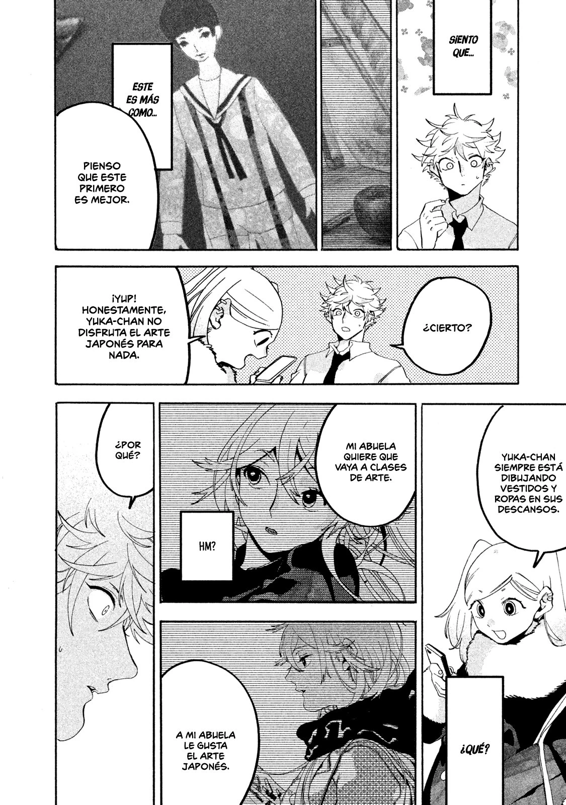 Read Blue Period ES Manga Online